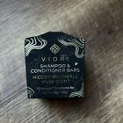 Viori Hidden Waterfall Mini Shampoo & Conditioner Bar Set Musk Scent Travel Size