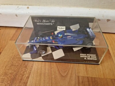 MINICHAMPS 1/43 Prost Esposizione Auto 2000 Nick Heidfeld F1 Pressofuso Auto - Immagine 1 di 4