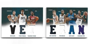 2012-13 PANINI-PREFERRED "VETERAN" 7-PIECE SWATCH BOOKLET 102/199 W/NOWITZKI - Bild 1 von 2