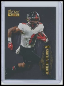 2022 Wild Card Matte #MB-62 Jerreth Sterns - Picture 1 of 2