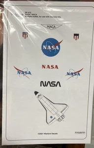 Warbird SP013 NASA / NACA decals for mulitple scales and use with any kits - Picture 1 of 3