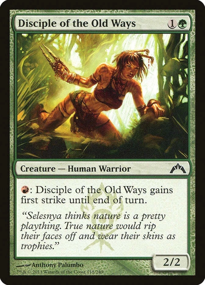 DISCIPLE OF THE OLD WAYS X 4 N/M- GATECRASH MAGIC THE GATHERING - Image 1 of 1