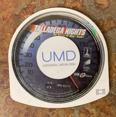 Talladega Nights The Ballad of Ricky Bobby UMD Movie PSP Free Shipping * Foto 1 de 2