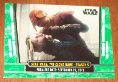Topps Star Wars The Clone Wars Season 5 Premiere Card-14 - Image 1 of 2