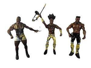 WWE MATTEL ELITE BOOTY OS NEW DAY KOFI KINGSTON XAVIER WOODS BIG E FIGURES WWF - Picture 1 of 13