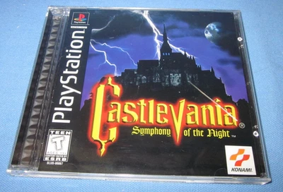 Juego Sony PS1 ~ Castlevania: Symphony of the Night ~ Muy buen estado de limpieza Foto 1 de 4