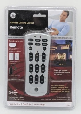 45600 GE Z-Wave Remote for Wireless Lighting Control OEM New Factory Sealed  - Image 1 of 2