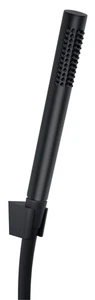 Vigour Wannenset individual 3.2 Wandhalter Schlauch Stabhandbrause schwarz matt - Bild 1 von 2