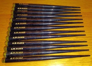Vintage NOS A W Faber Kalligraphie Tinte Dip Stifte - keine Feder - 12 verfügbar - Bild 1 von 4