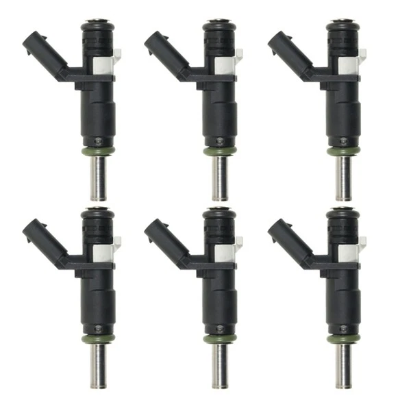 6Pcs Fuel Injectors A2720780249 For 2006 2007 Mercedes-Benz C280 3.0L V6 - Изображение 1 из 4