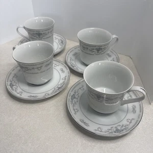Diane von Wade feines Porzellan China nicht mehr produziert Set 4 Tassen & Untertassen Japan SP37 - Bild 1 von 6