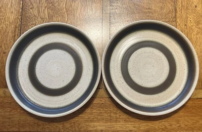 Denby Russet  18cm.  side plates - set of 2 - Image 1 of 4