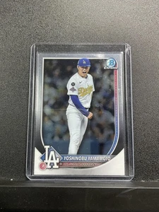 2025 Bowman Chrome Yoshinobu Yamamoto #76 LA Dodgers - Picture 1 of 2