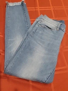 Pacsun Ankle Jeggings Junior Größe 25 (25-26" Taille x26,5) blau Denim roher Saum - Bild 1 von 6