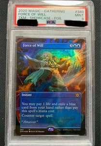 Magic: The Gathering MTG Force Of Will 2xm Showcase Foil #340 2020 PSA10 - Picture 1 of 5
