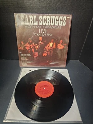 Виниловая пластинка Earl Scruggs And The Earl Scruggs Revue "Live At Kansas State" США 1972 - Изображение 1 из 4
