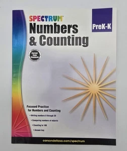 Numbers and Counting, Grades PK - K Paperback Carson Dellosa Educ - Bild 1 von 17