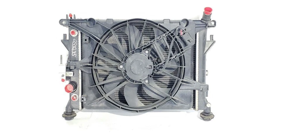 2007 2010 Pontiac Solstice OEM 2.4L Fan Loaded With Radiator and Condenser - Image 1 of 4
