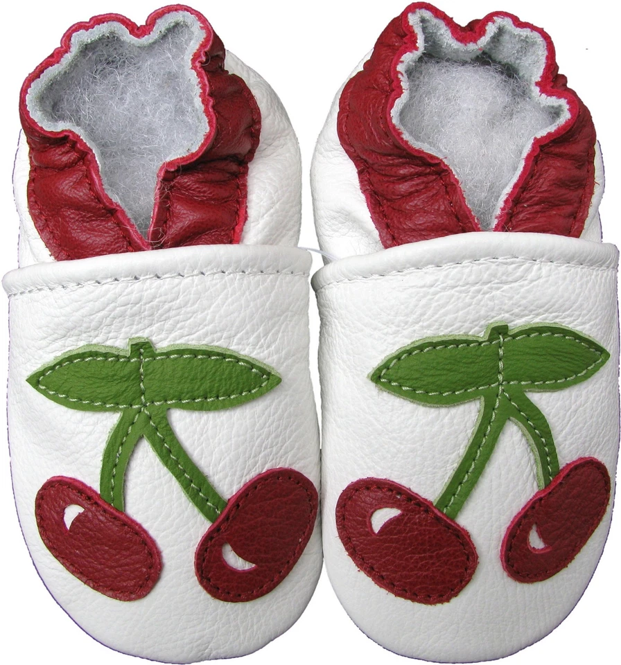 chinelos de couro sola macia bebê criança carozoo sapatos mais vendidos até 8 anos - Imagem 1 de 1
