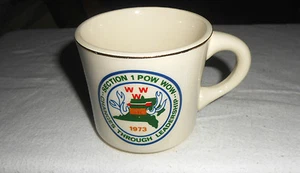 Taza de café coleccionable - 1973 Sección 1 POW WOW 276 Cambios a través del liderazgo - Imagen 1 de 3