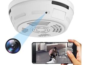smoke detector spy camera wifi night vision
