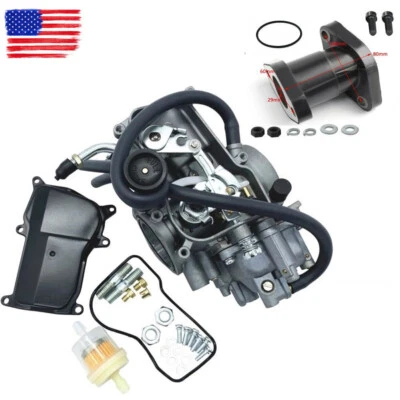 Carburador para Yamaha Big Bear 350 YFM350 Kodiak 400 YFM400 Moto 4 YFM350ER Foto 1 de 4