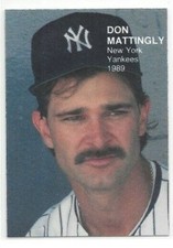 1989 Pacific Cards and Comics Don Mattingly #8 Yankees