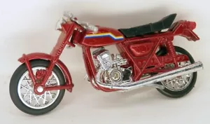 Yatming Kawasaki 750 SS Red Motorcycle #1334 - About 1:26 Scale - Picture 1 of 2