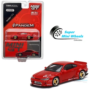 Mini GT 1:64 Nissan Silvia (S15) Rocket Bunny Red #527 - Picture 1 of 5