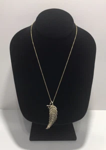 Dogeared Gold Plated Chain Necklace 18" with two Pendant - Picture 1 of 13