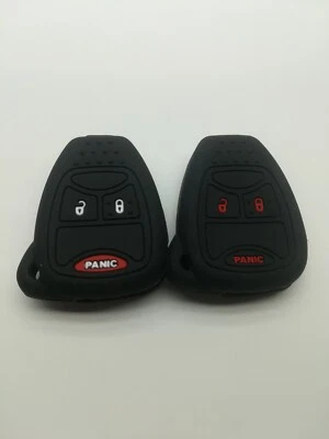 2*Cubierta de llave remota para JEEP WRANGLER BRÚJULA CHRYSLER ASPEN PT CRUISER DODGE RAM Foto 1 de 4