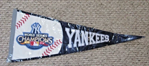 2009 New York Yankees World Series Champions Pennant- Nice Condition Cover