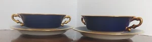 Syracuse China Old Ivory Royal Court Cream Soup Bowl with Underliner Set of 2 - Picture 1 of 15