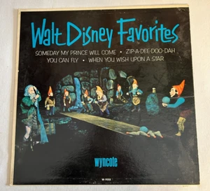 Walt Disney Favorites 33 1/2 RPM LP Record-Zip a Dee Doo Dah/You can fly....... - Picture 1 of 2
