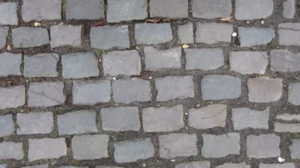 antikes Grauwacke, Naturstein, Pflaster, Kopfsteinpflaster, - Bild 1 von 3