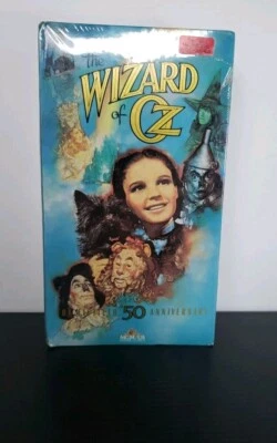 The Wizard of Oz VHS 50th Anniversary Edition 1989 New Sealed  - Image 1 of 4