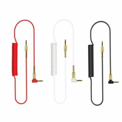 3.5mm Male to M Aux Cable Cord L-Shaped Right Angle Car Audio Headphone Jack  - Image 1 of 4