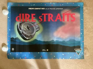 DIRE STRAITS Brothers In Arms Orig. 1985 French Oversized Promo Concert Poster - Picture 1 of 1