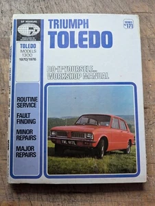 Triumph Toledo 1300 (1970-1976) Workshop Manual - Picture 1 of 8