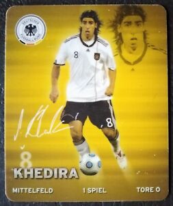 DFB Rewe Sammelkarte Nr. 8 Sami Khedira Deutschland WM 2010 Südafrika