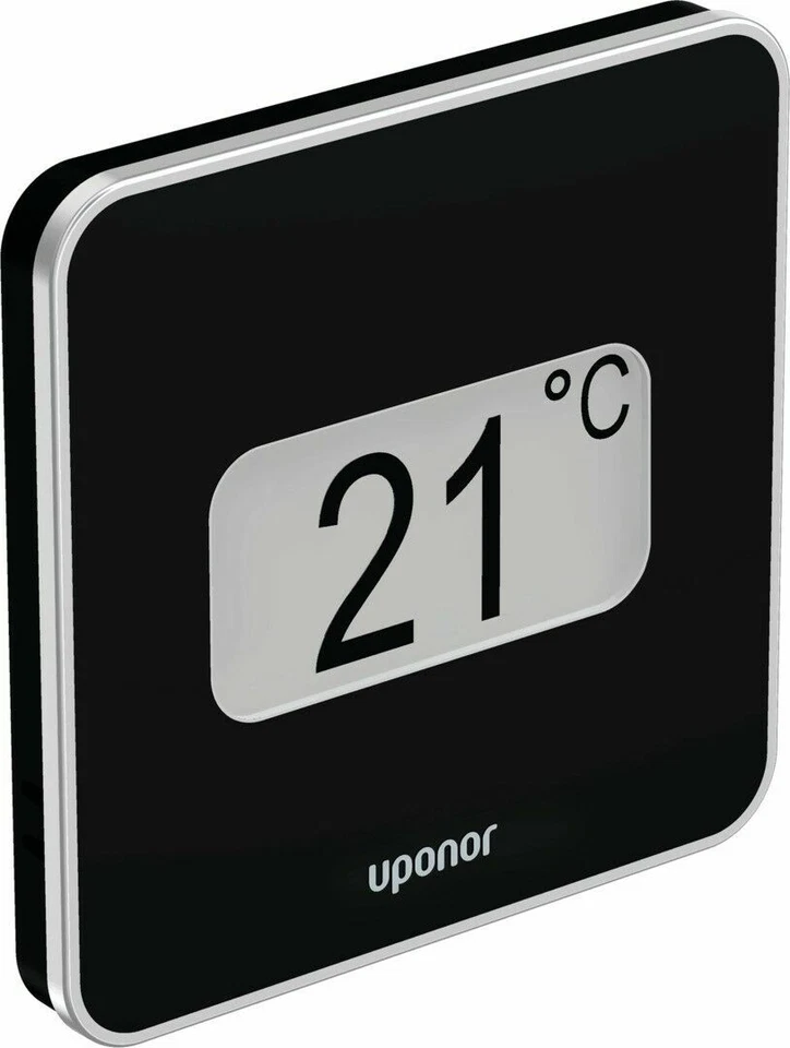  Schwarz Uponor Raumthermostat Smatrix Style T-169 Raumregler Raumfühler 1087817 - Bild 1 von 1