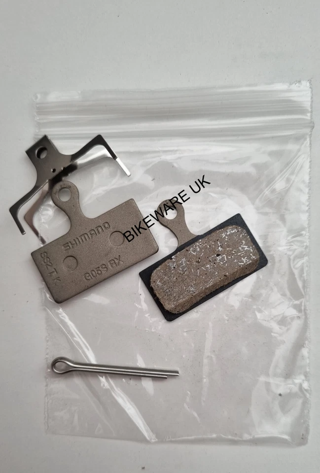 SHIMANO Set of resin brake pads with spring G05S
