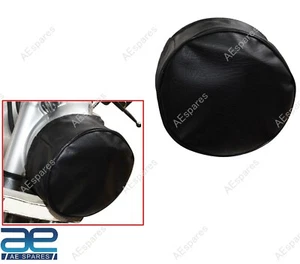 Black Headlamp Headlight Cover 6" For Ariel BSA Norton Royal Enfield Triumph GEc - Picture 1 of 7