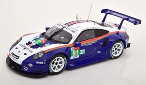1/18 Scale IXO 911 GT3 RSR 991 24h LeMans 2020 #91 Rothmans Livery - Picture 1 of 3