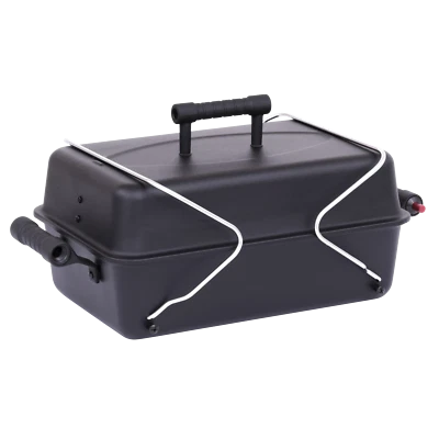 Char-Broil 11000 BTU 1-Burner Deluxe Portable Tabletop BBQ Propane Gas Grill - Image 1 of 4