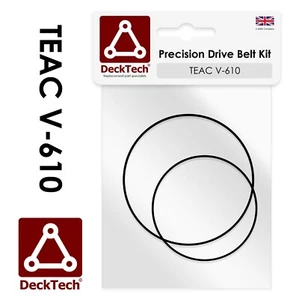 DeckTech™ Ersatzgurte für Teak Kassettenspieler V-610 V610 V 610 - Bild 1 von 3