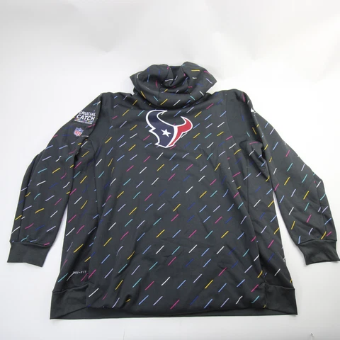Houston Texans Nike NFL On Field Apparel Dri-Fit Sweatshirt Men's Used Cover