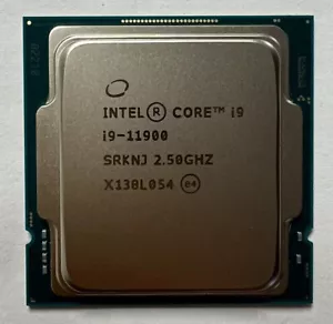 Intel Core i9-11900 SRKNJ 2.5GHz 8 Core LGA1200 65W Desktop Processor CPU - Picture 1 of 2