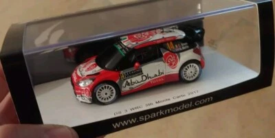 Spark Model S5156 CITROEN DS3 WRC #14 C. Breen/S. Martin  1:43 - Rare - Immagine 1 di 4