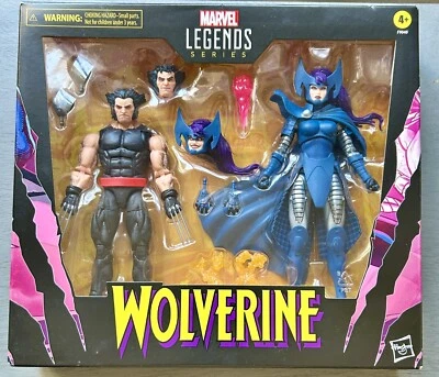 Wolverine 50th Anniversary Marvel Legends Wolverine and Psylocke 2 Pack Mint New - Image 1 of 3